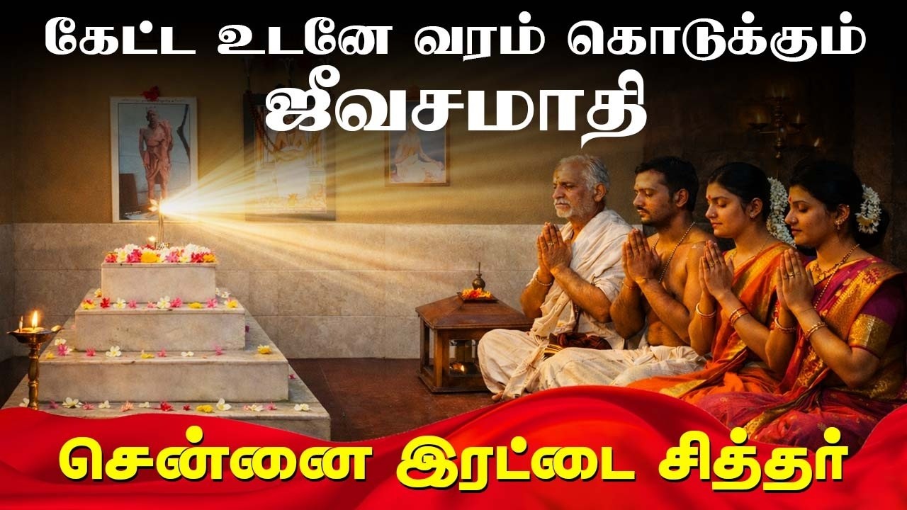 கேட்ட உடனே வரம் கொடுக்கும் ஜீவசமாதி, சென்னை இரட்டை சித்தர் 🙏 |#sithanpokku