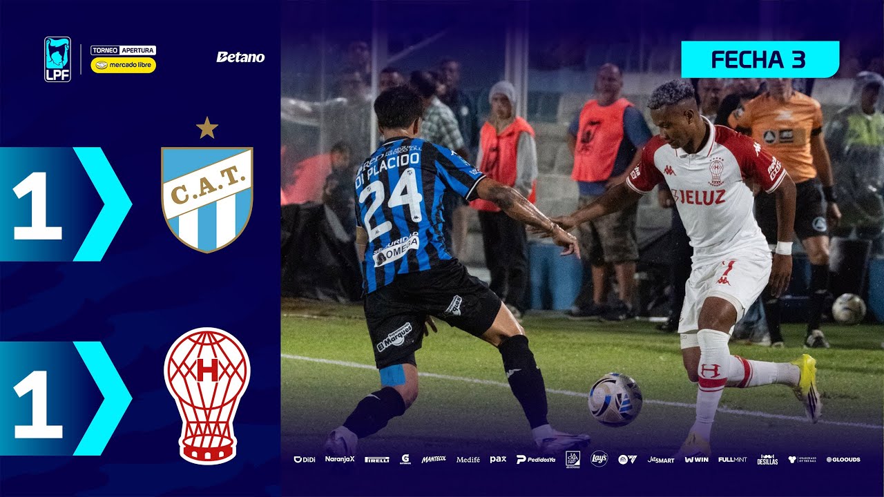 ATL&Eacute;TICO TUCUM&Aacute;N 1 - 1 HURAC&Aacute;N | Resumen del partido | #TorneoMercadoLibre 2026 🏆