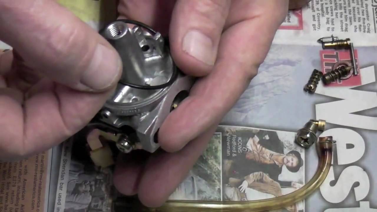 Strip and clean Honda ex650 carburettor part 2