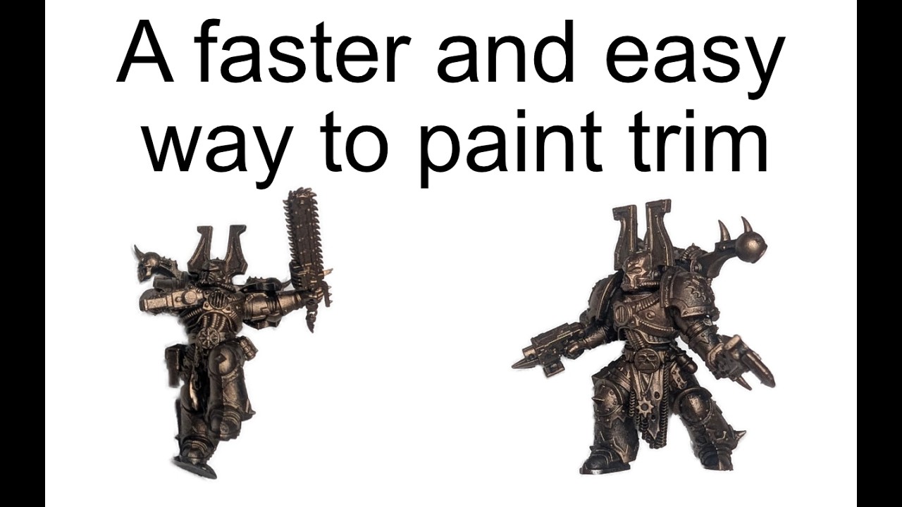 4 mins vs 4 hours a faster way to paint trim