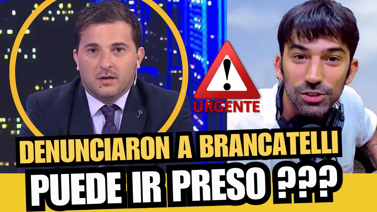 💥URGENTE💥DENUNCIARON A DIEGO BRANCATELLI &iquest;PUEDE TERMINAR PRESO?