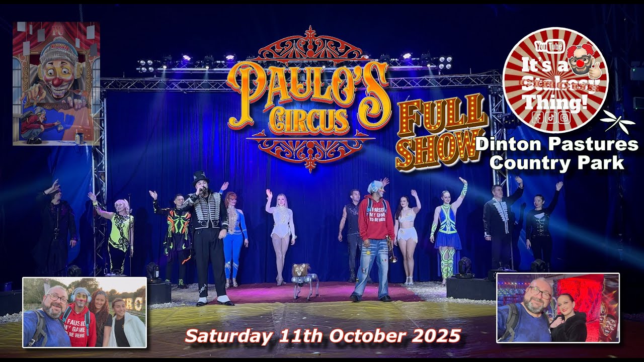 Paulo&rsquo;s Circus Reading Full Show Saturday 11th October 2025