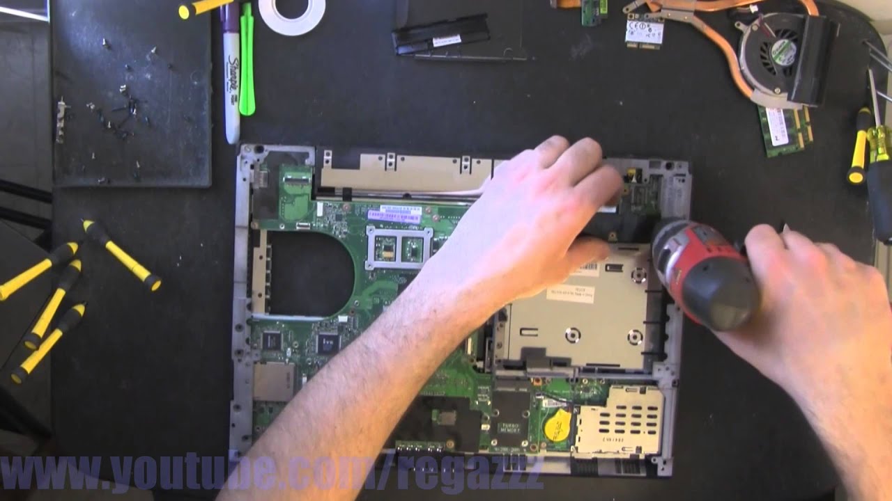 LENOVO SL500 take apart video, disassemble, howto open (nothing left) disassembly disassembly