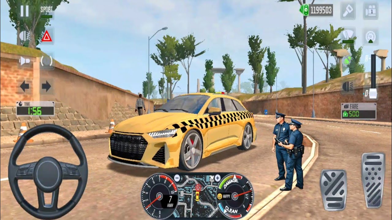Different Style Of Car Taxi Simulator - New Level Complete In City - Android Gameplay