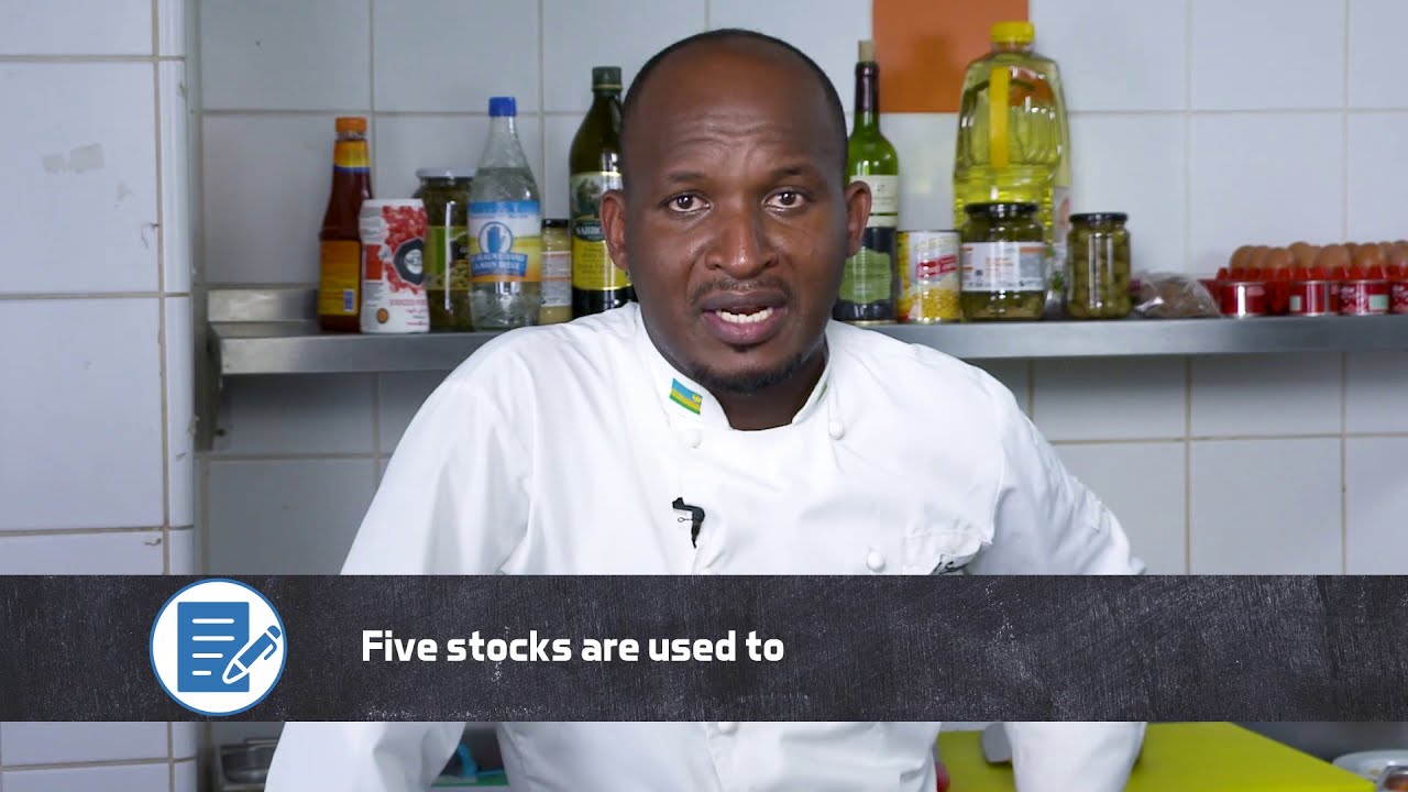 Culinary - Level 3 -  Prepare Stocks - 1 of 3