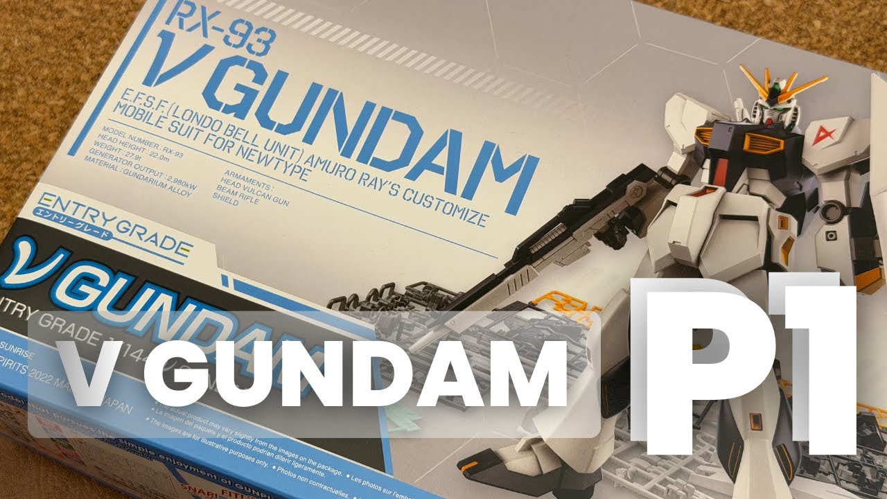 Vamos a armar V Gundam - Entry Grade - Parte 1
