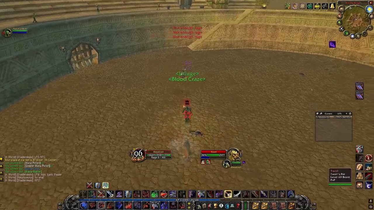 200 Spirit Troll Warrior GIGA Build - Fresh Octo/Turtle WoW PvP server