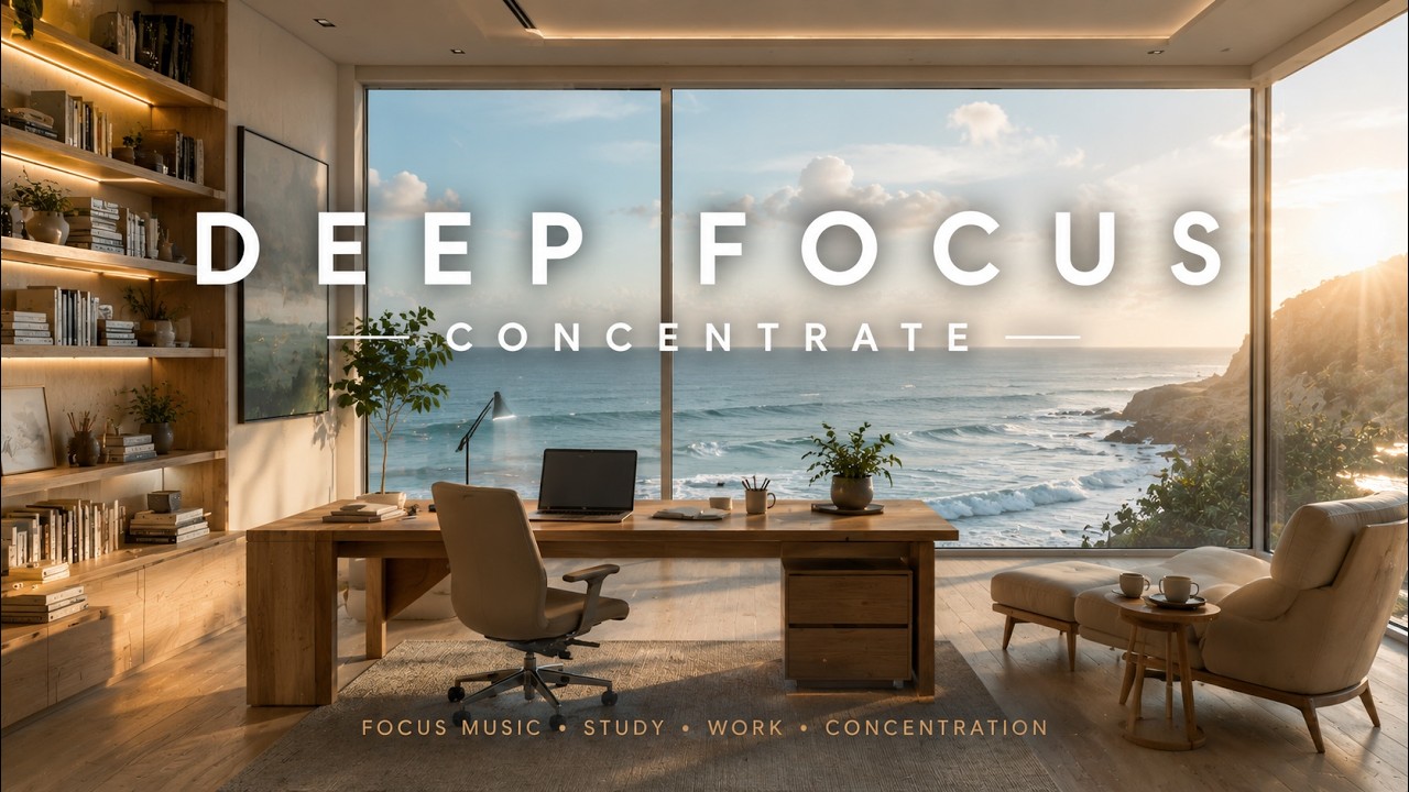 PART 2 Deep Focus - Music For Studying, Concentration and Work