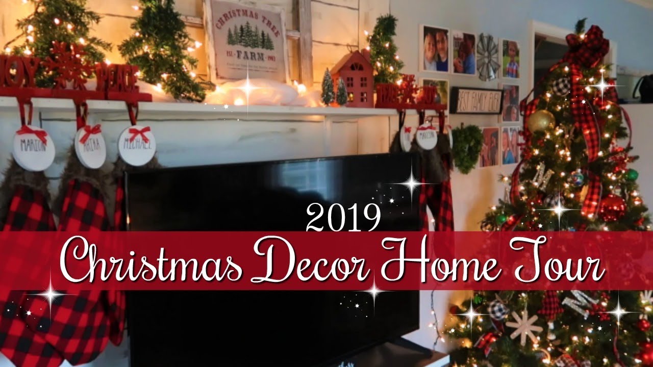 **NEW** 2019 CHRISTMAS DECOR HOME TOUR / BUFFALO CHECK CHRISTMAS DECOR