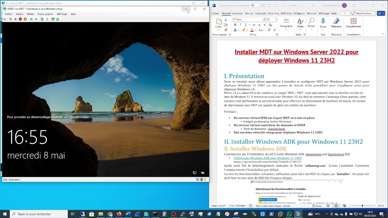 🔴 WDS / MDT -3 : Combiner WDS et MDT pour un déploiement plus avancé de windows 11