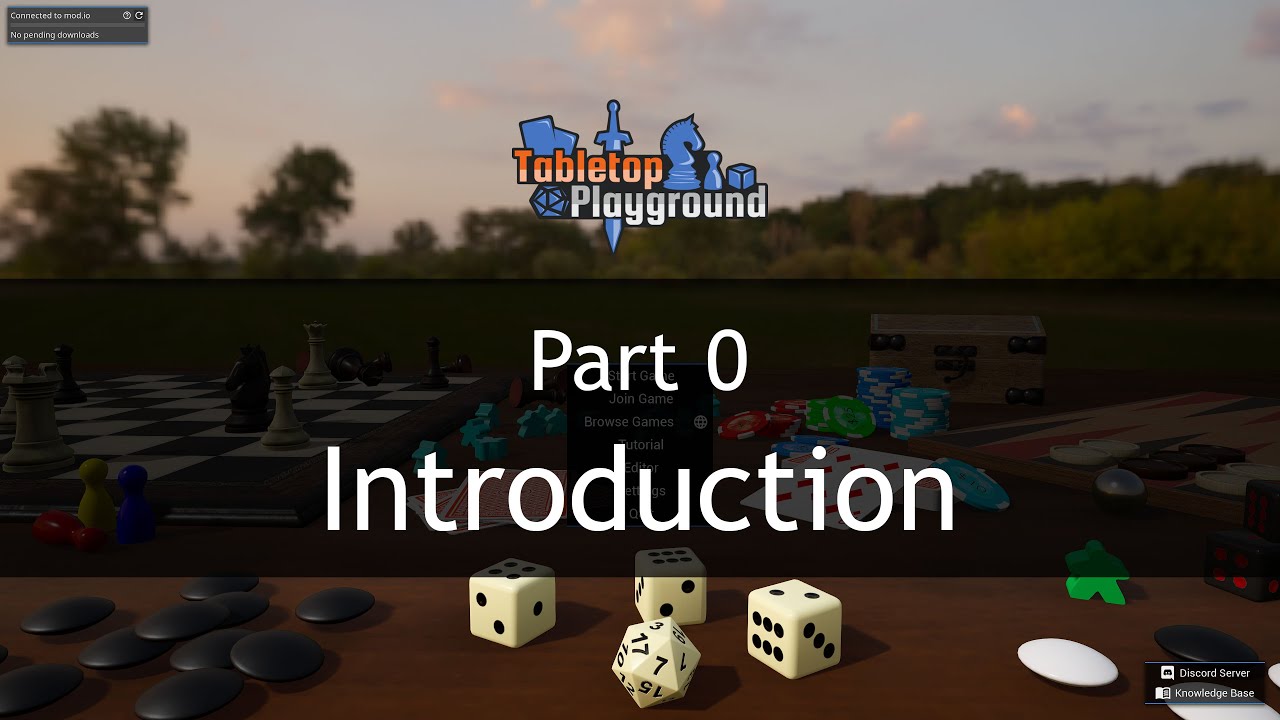 Mod Development for Tabletop Playground: Part 0 - The Introduction
