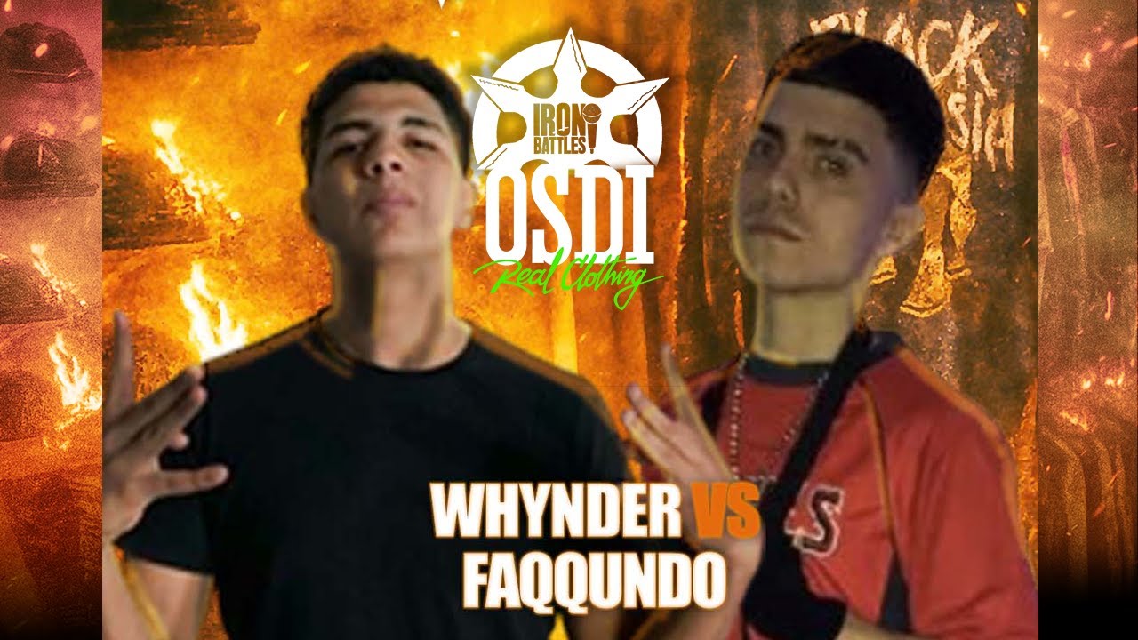 | FAQQUNDO vs WHYNDER | IRON BATTLES & OSDI THE REAL CLOTHING 🔴 #ironbattles #FUEGOENLATIENDA