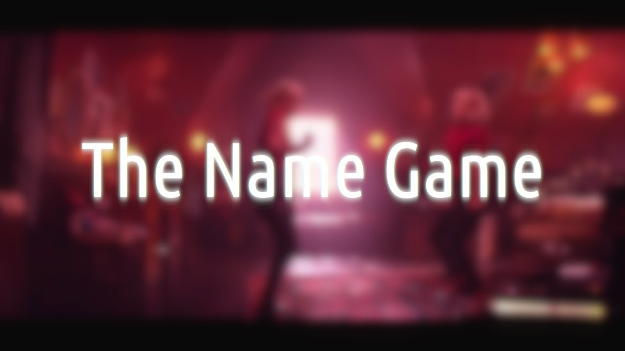 The Name Game - Jessica Lange (slowed & reverb)