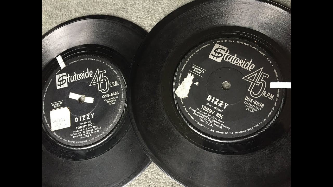 Mark N - 45s practice session - Tommy Roe / Dizzy