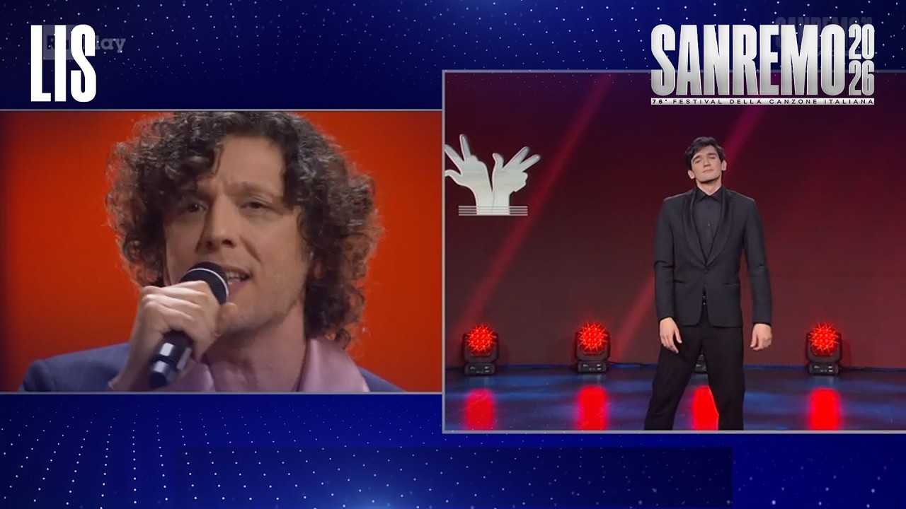 LIS | Sanremo 2026 - Ermal Meta canta Stella stellina