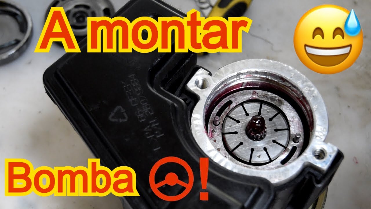 Como Reparar Bomba Dirección Hidraulica del Coche *Cambiar retenes* *Montar Bomba* *Peugeot 206*