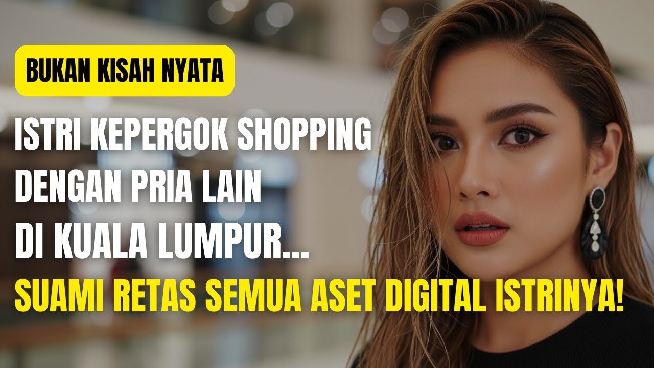 Istri Ketahuan Shopping dengan Pria Lain di Kuala Lumpur... Suami Retas Semua Aset Digital Istrinya!