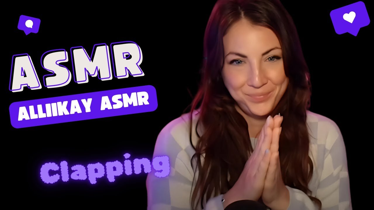 ASMR rhythmic clapping compilation