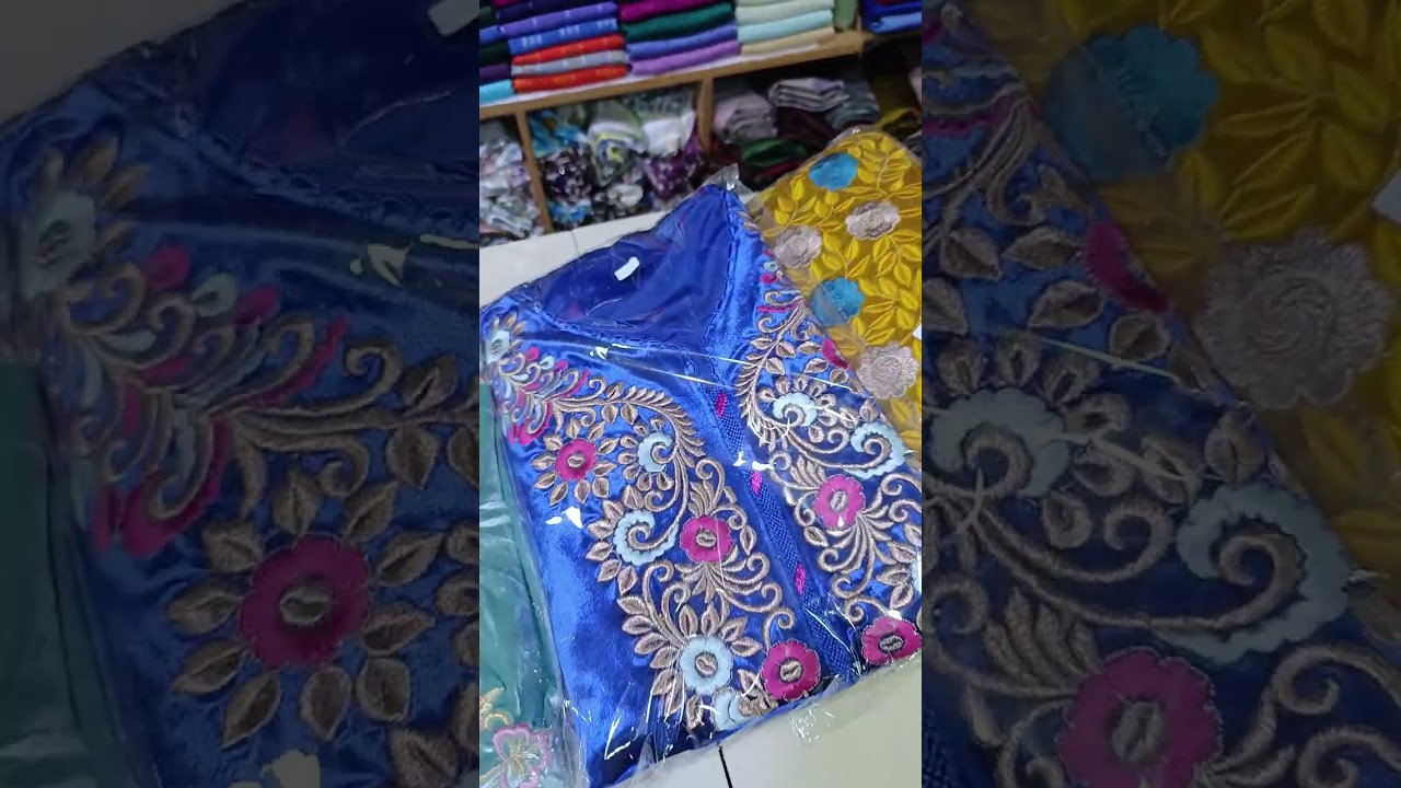 فيديو خاص بالقفطان الطرز والرانده 130 درهم 0605041387.   0607943661