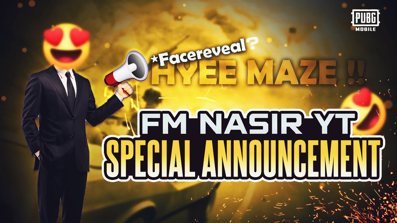 WHY MY FACECAME IS LATE ? FM NASIR YT || PUBG MOBILE