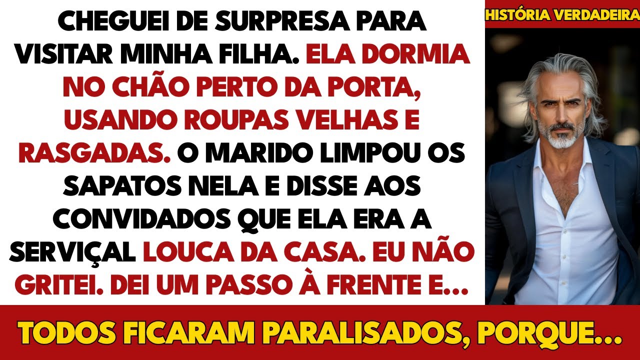 Meu Genro Limpou Os Sapatos Na Minha Filha E Disse Aos Convidados Que Ela Era Uma Empregada Louca