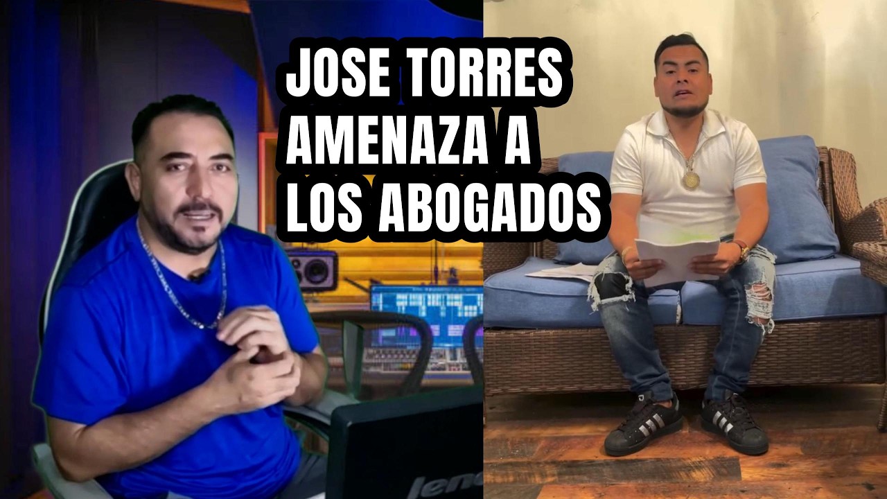 POR LADRONES LOS VOY A DIFAMAR DICE JOSE TORRES