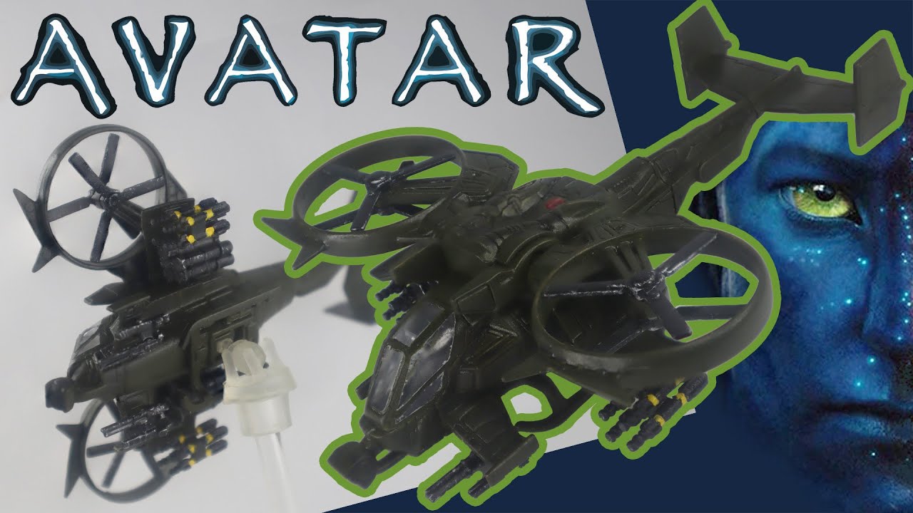 Avatar AT-99 Scorpion Gunship 1/165 scale model hand painting