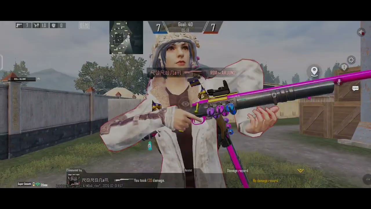 1v1 🫵 TTM match My new video please like 🙏🎮#pubgmobile #pubg 
