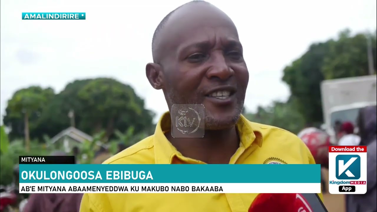 Okulongoosa ebibuga : Ab’e Mityana abaamenyeddwa ku makubo nabo bakaaba.
