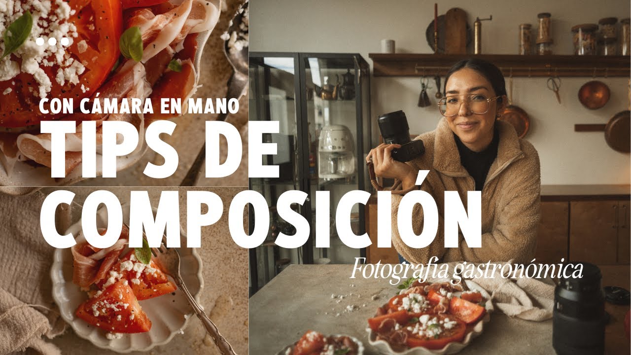 Tips de composición para Fotografía gastronómica| Practica en casa con ingredientes simples