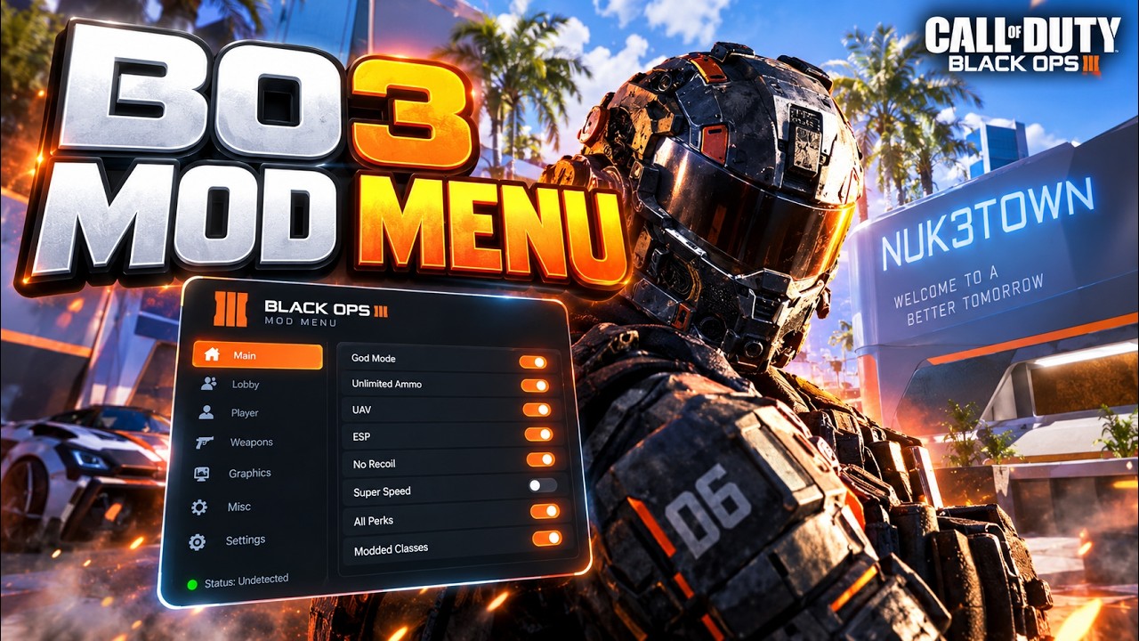 BO3 Mod Menu 2026 &ndash; God Mode, Unlock All & Unlimited Ammo | Zombies Guide