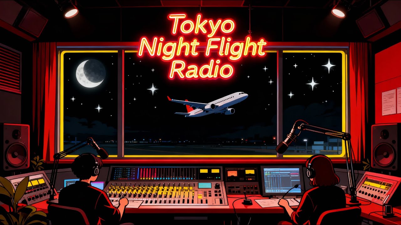 # 198 Tokyo Night Flight Radio | Lo-fi World Fusion Grooves | Cross-Cultural Soundscape