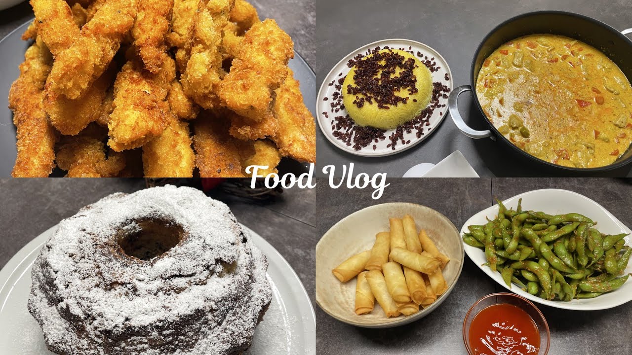 Vlog | Food | Asian Cuisine | Matcha & Coffee | Safran rice with chicken