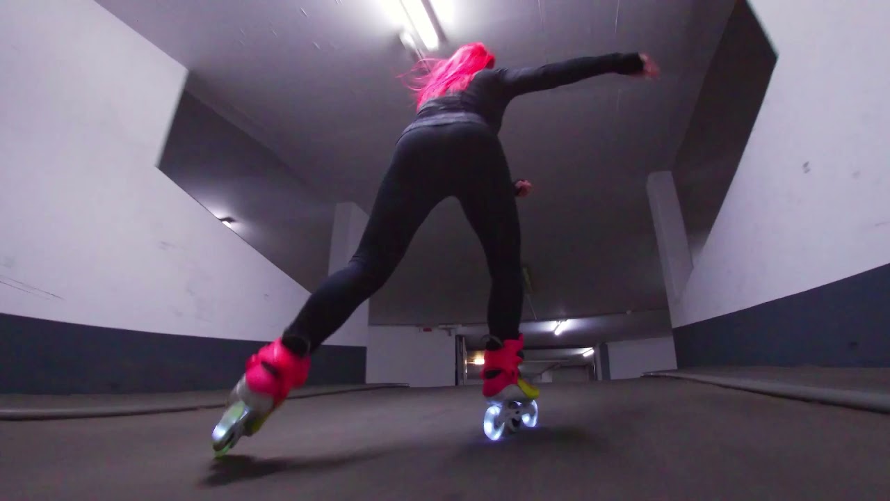 Skate Flow Video 07 - Parking Garage Up and Down
