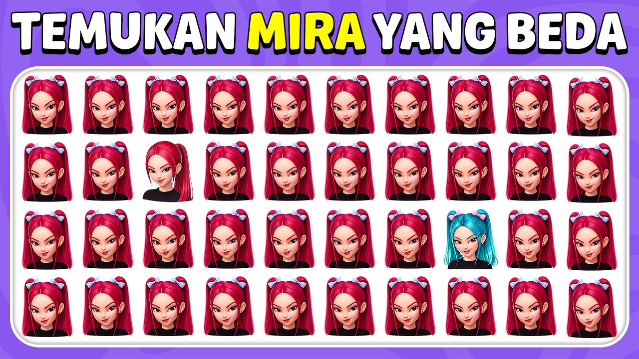 Temukan Emoji Yang Beda - Edisi K-Pop Demon Hunters | Rumi, Jinu, Joey, Baby Saja 🎤 | Kuis Lebah