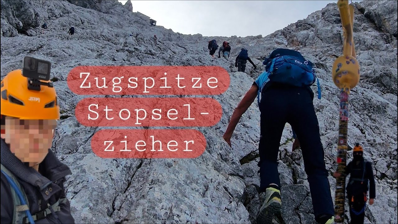 Zugspitze 2962 M via Stopselzieher