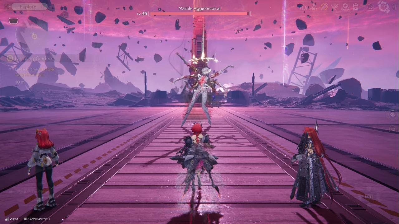 Marble Aggelomoirai Boss Fight | Arknights: Endfield