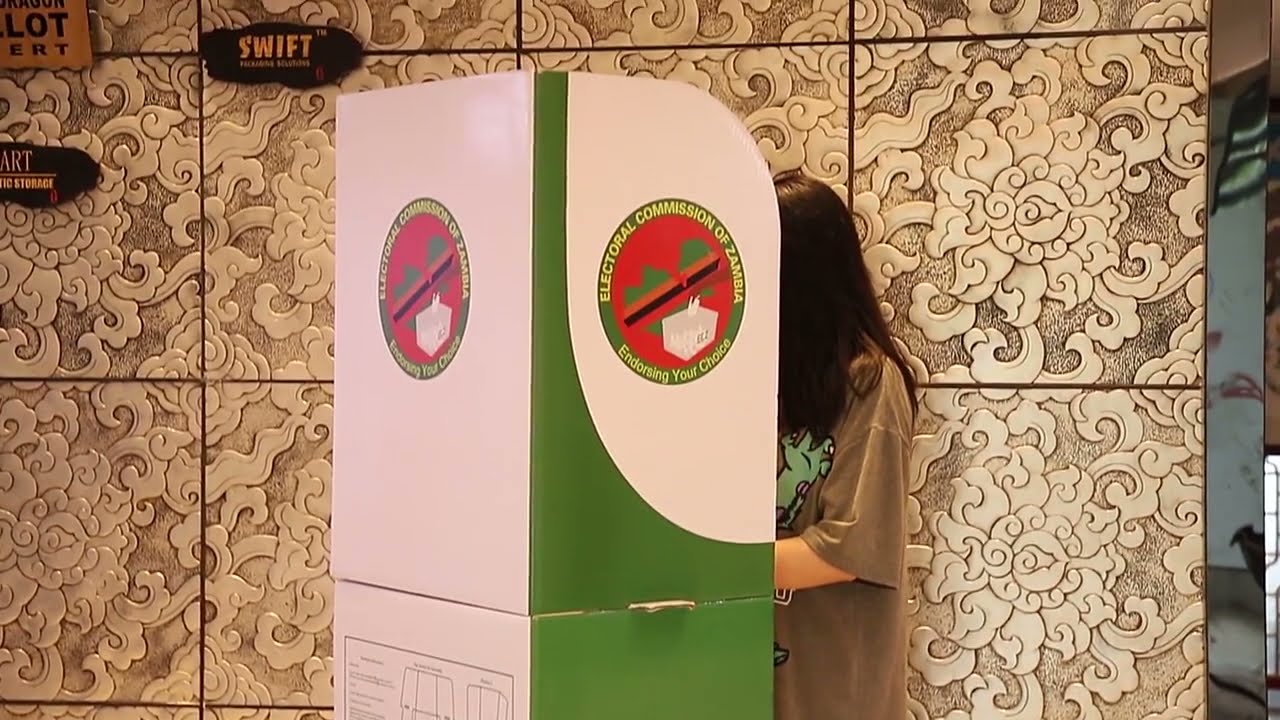 Factory Custom Zambia Cardboard Polling Booth Foldable Election Voting Booth Suppliers