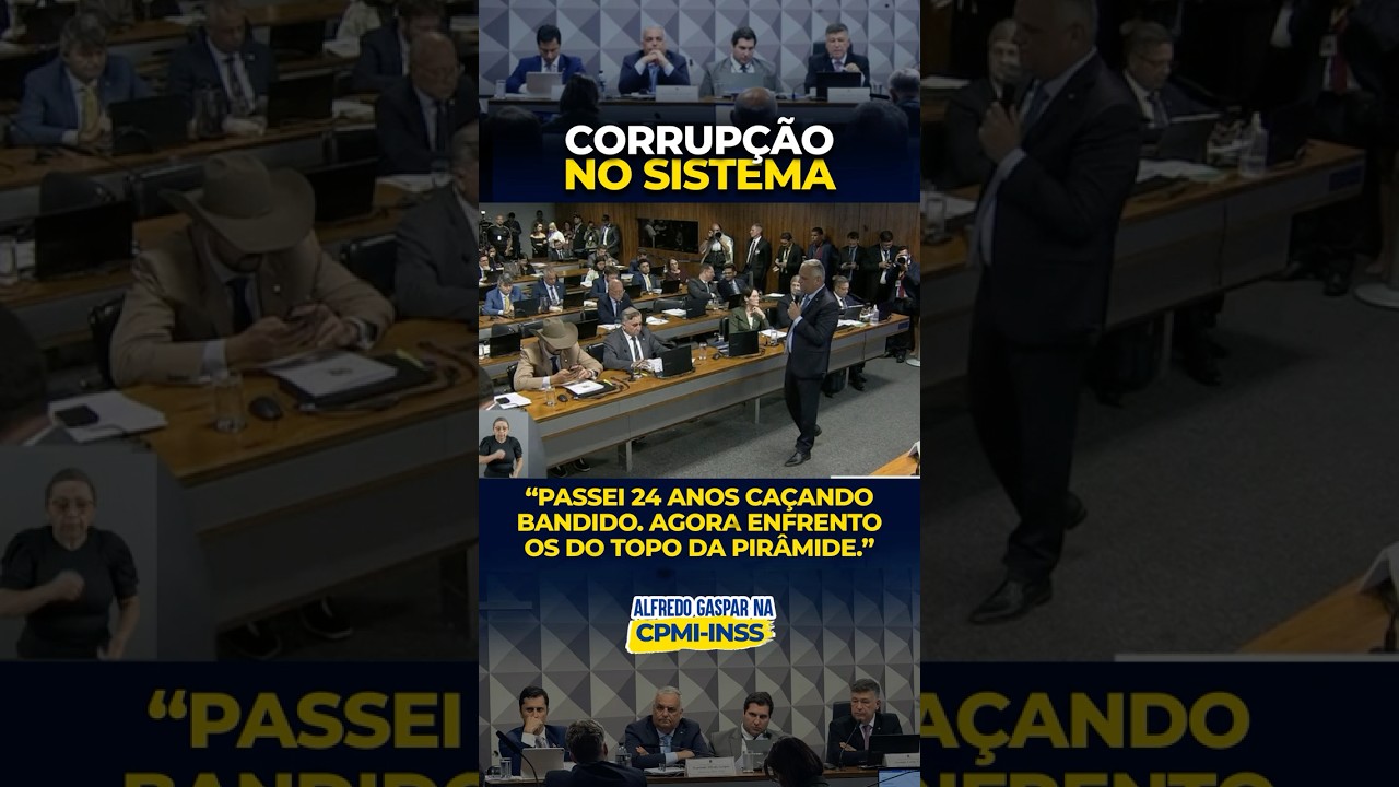 23/02/2026 Corrup&ccedil;&atilde;o no sistema: &ldquo;Passei 24 anos ca&ccedil;ando bandido. Agora enfrento os do topo da por.&rdquo;