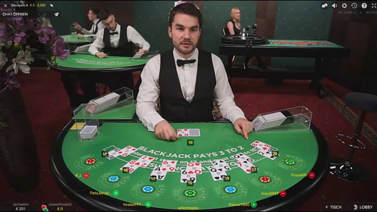 Blackjack - Live Dealer @ Codeta Casino