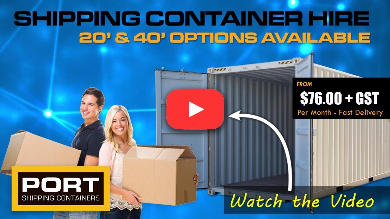 Shipping Container Hire - Port Shipping Containers