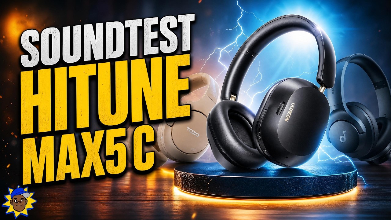 Ugreen HiTune Max5 C против Tozo HT2 против Soundcore Q20i: Грандиозный тест звука бюджетных науш...