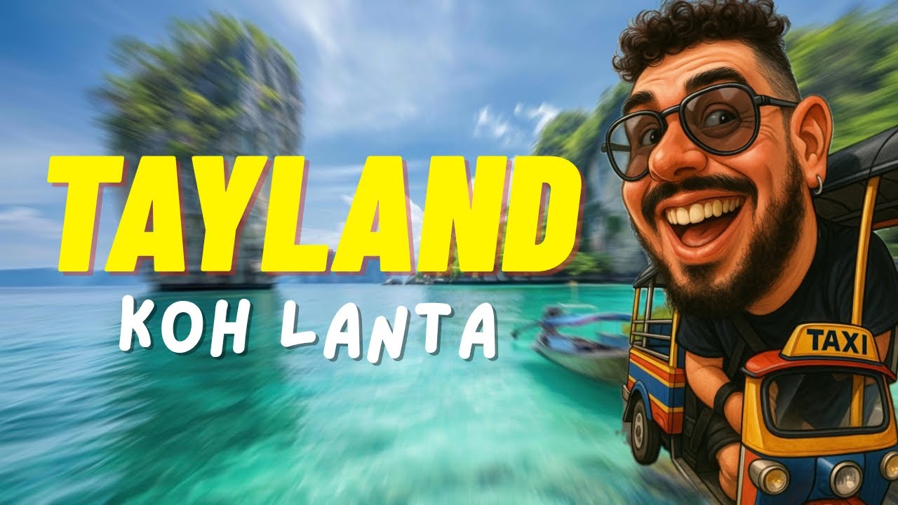 🌧️ Yağmurda TAYLAND 🇹🇭 | Koh Lanta Adasına ZORLU Yolculuk 🚐 Dünya Turu #13