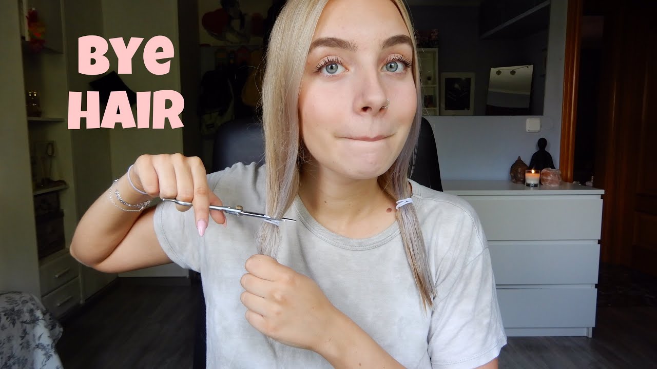 Me corto el pelo yo sola en casa (help) 🙃 /Paula Om