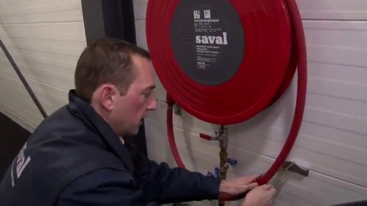 Onderhoud brandslanghaspel Saval -  hoogtepunten