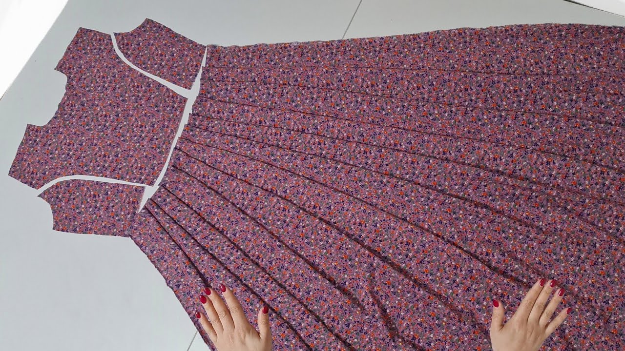 🔥✅Sewing a Very Stylish Flight Dress💥Latest and Unique Design✅