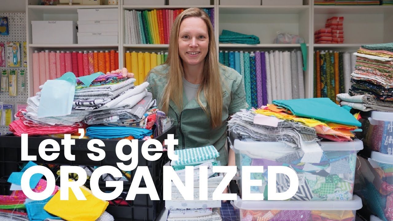 Sorting ALL my quilt fabrics