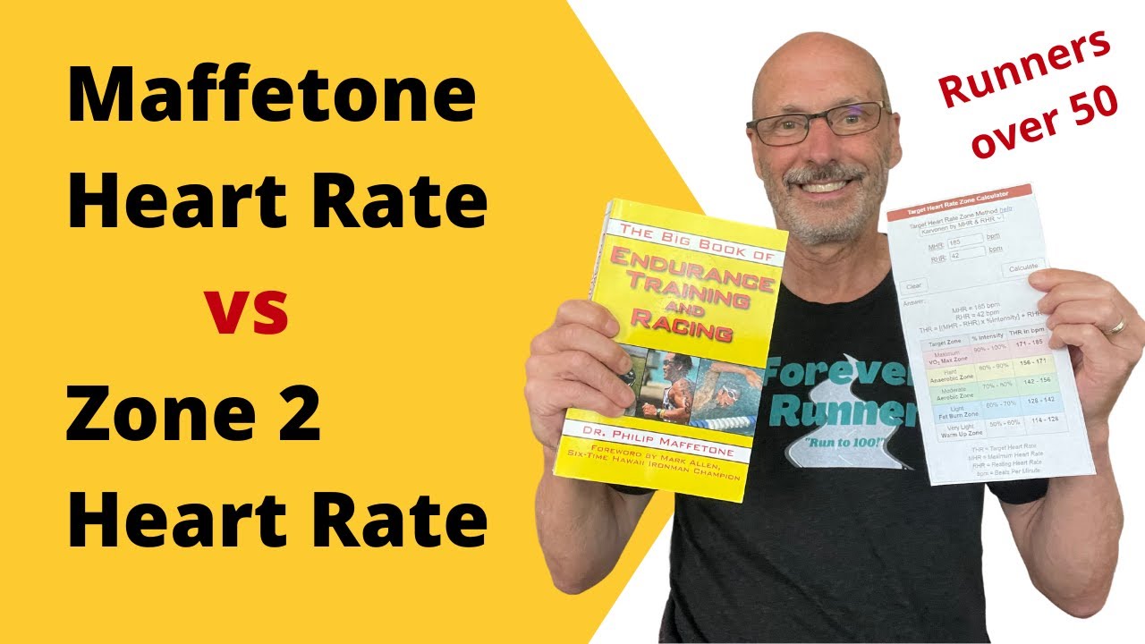 Maffetone Heart Rate vs Zone 2 Heart Rate for runners over 50