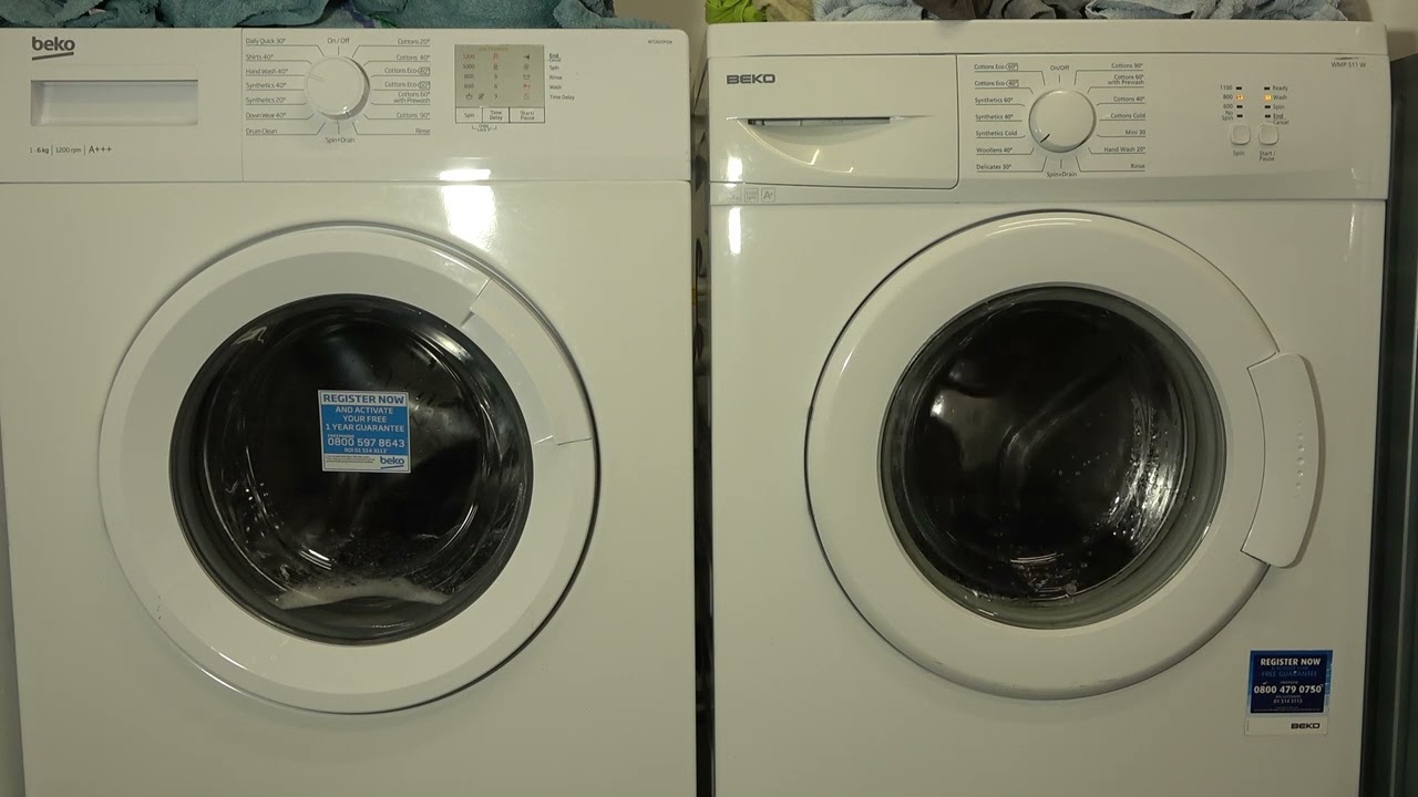 Wash Race - Beko slimline generation race / wool 40'c