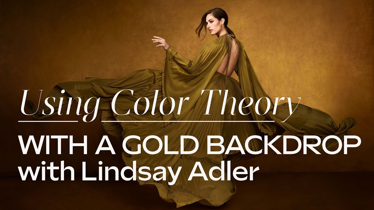 Using Color Theory with a Gold Background
